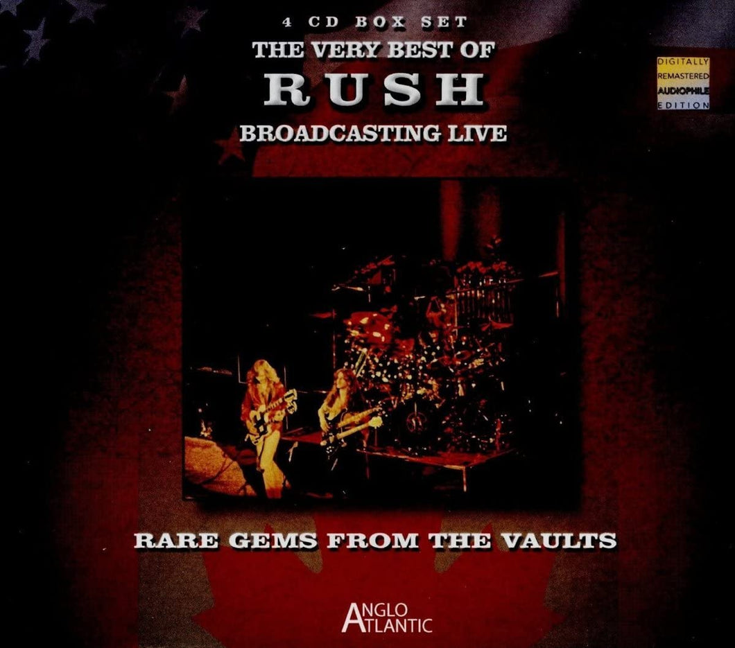 The Very Best of Rush - Broadcasting Live - 4 CD Set
