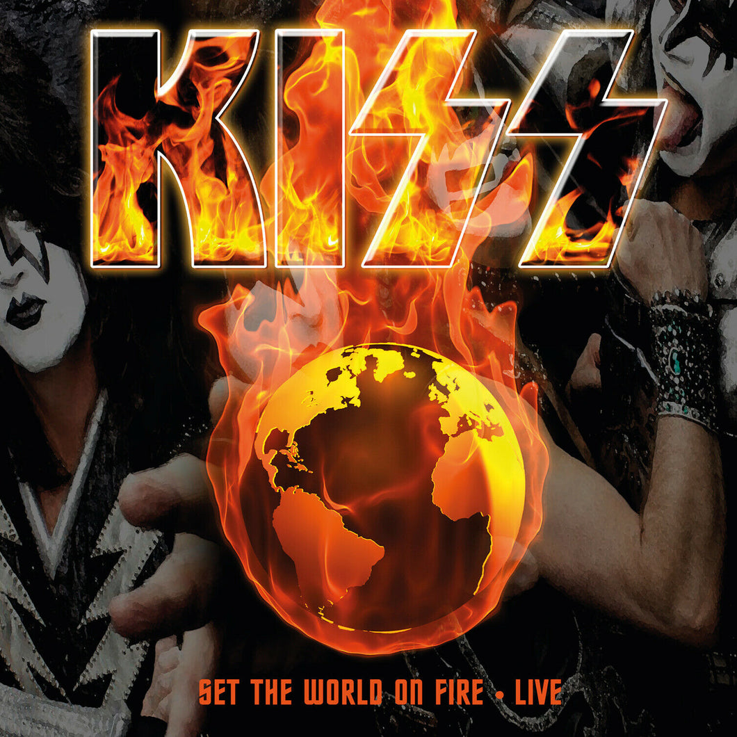 Kiss Set the World on Fire Live 10 CD Box Set