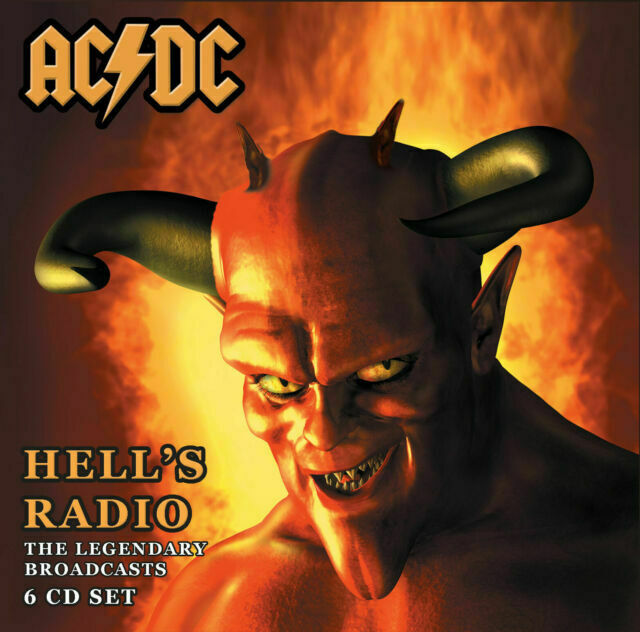 AC/DC -  Hell's Radio The Legendary Broadcasts Bon Scott - 6 CD Set