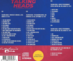 Talking Heads - The Broadcast Collection - 4 CD Box Set